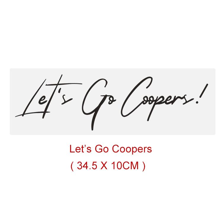 For Mini Cooper ClubmanR55 R56 R60 R61 F54 F55 F56 F60 Countryman Decoration Accessories John Cooper Works Sign Decal Stickers Black
For Mini Cooper ClubmanR55 R56 R60 R61 F54 F55 F56 F60 Countryman Decoration Accessories John Cooper Works Sign Decal Stickers Black