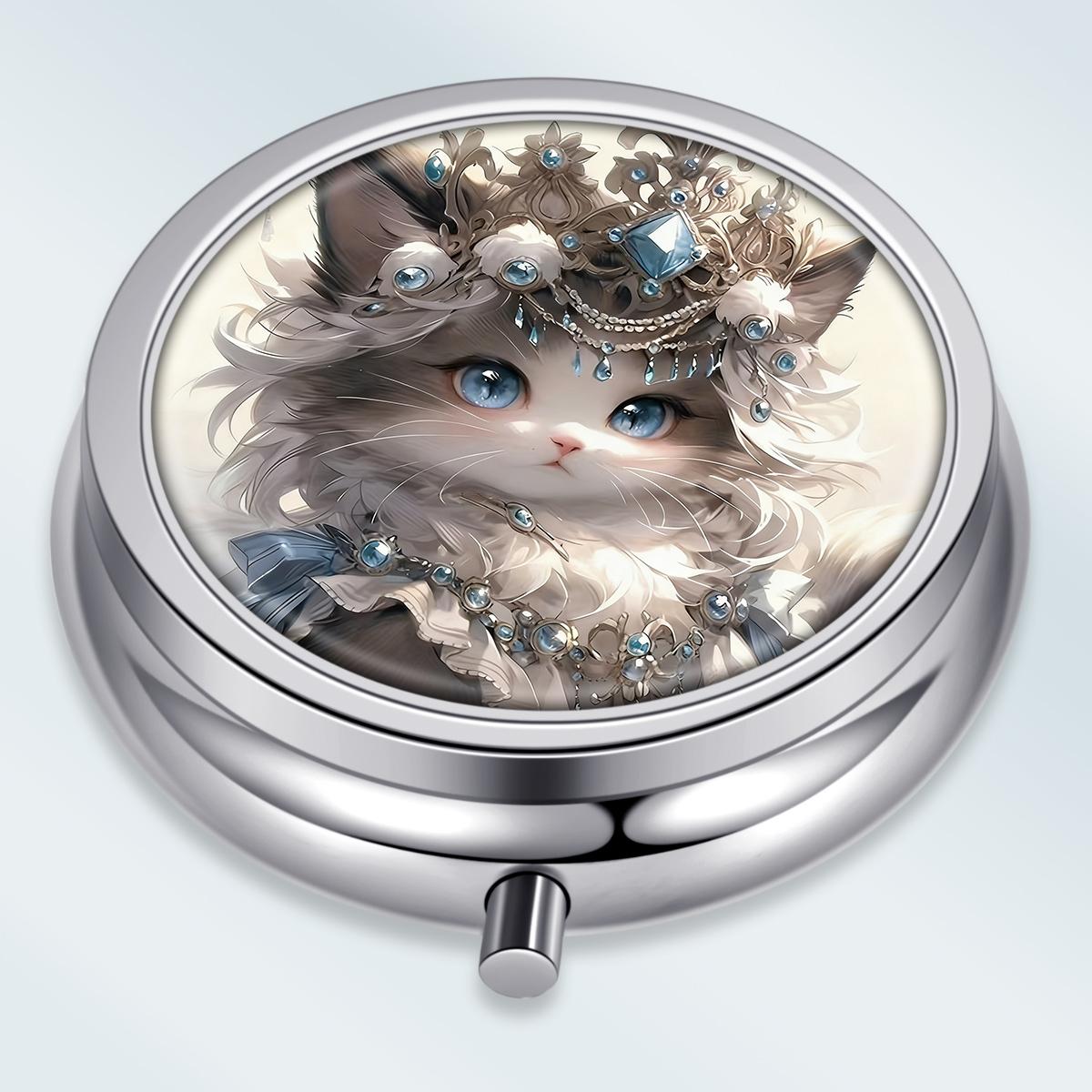 Portable Pill Box with 3 Compartments, Mini Metal Medicine Organizer Case, Cute Printed Pill Container for Vitamins, Pills, Jewelry, Travel, Daily Use разноцветный
Portable Pill Box with 3 Compartments, Mini Metal Medicine Organizer Case, Cute Printed Pill Container for Vitamins, Pills, Jewelry, Travel, Daily Use разноцветный