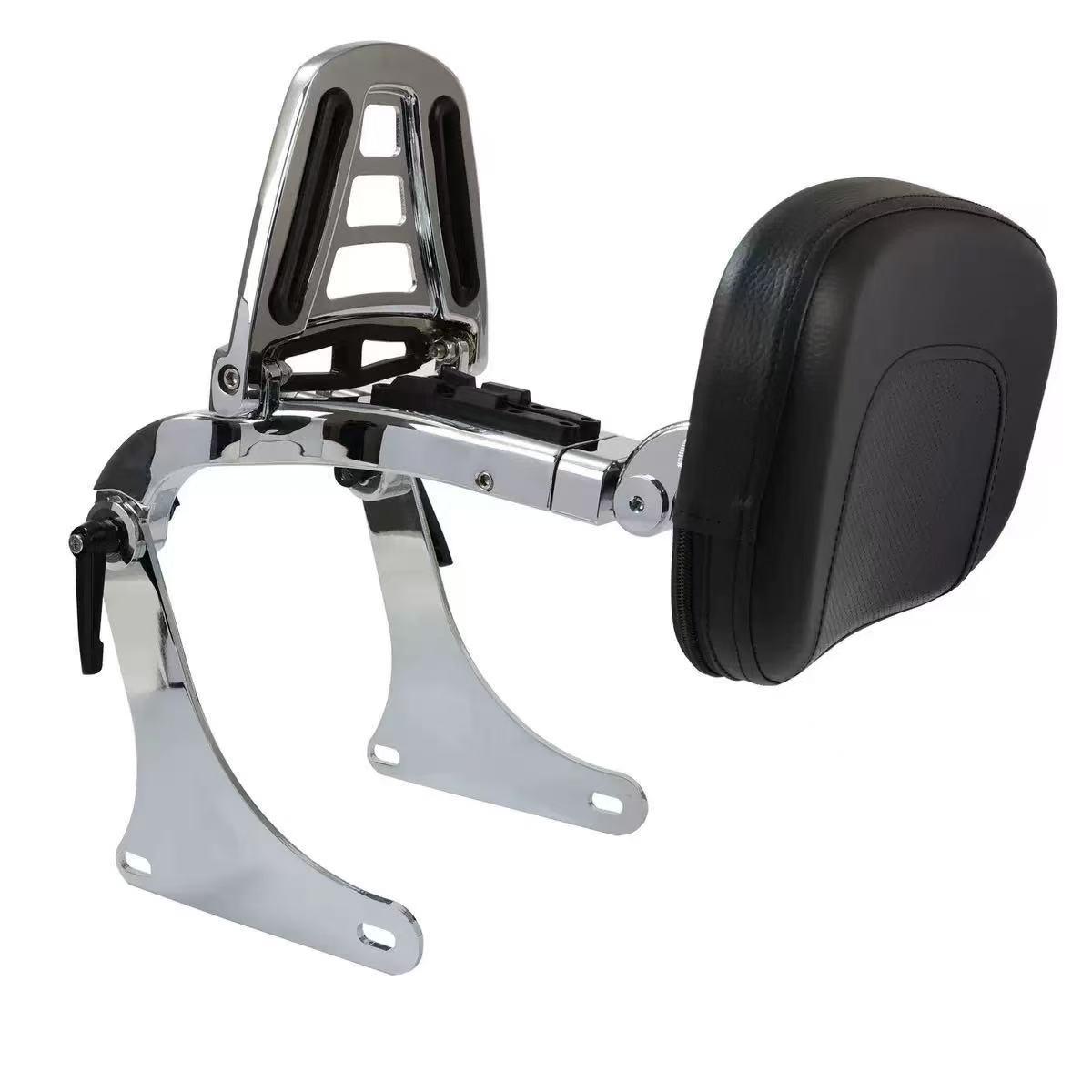 Harley Softail Heir Commander Folding Backrest for Driver & Passenger (2000-2017) - Motorcycle Accessory Black
Harley Softail Heir Commander Folding Backrest for Driver & Passenger (2000-2017) - Motorcycle Accessory Black