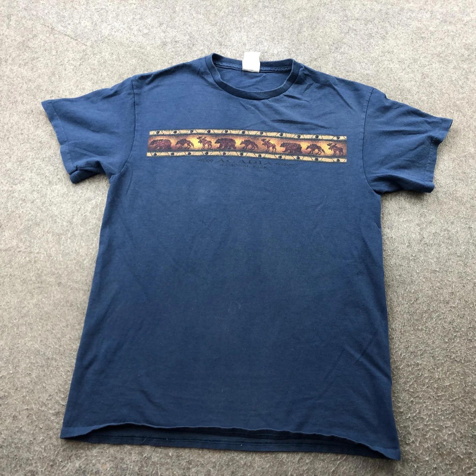 Acadia National Park Shirt Mens Medium Delta Pro Weight Moose Bear Graphic Tee S
Acadia National Park Shirt Mens Medium Delta Pro Weight Moose Bear Graphic Tee S