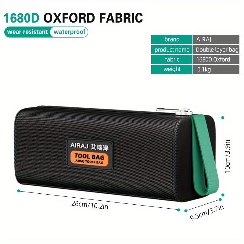 AIRAJ Multifunctional Toolkit Oxford Thickened Wear-Resistant and Durable Electrician Storage Portable Handheld Bag
AIRAJ Multifunctional Toolkit Oxford Thickened Wear-Resistant and Durable Electrician Storage Portable Handheld Bag