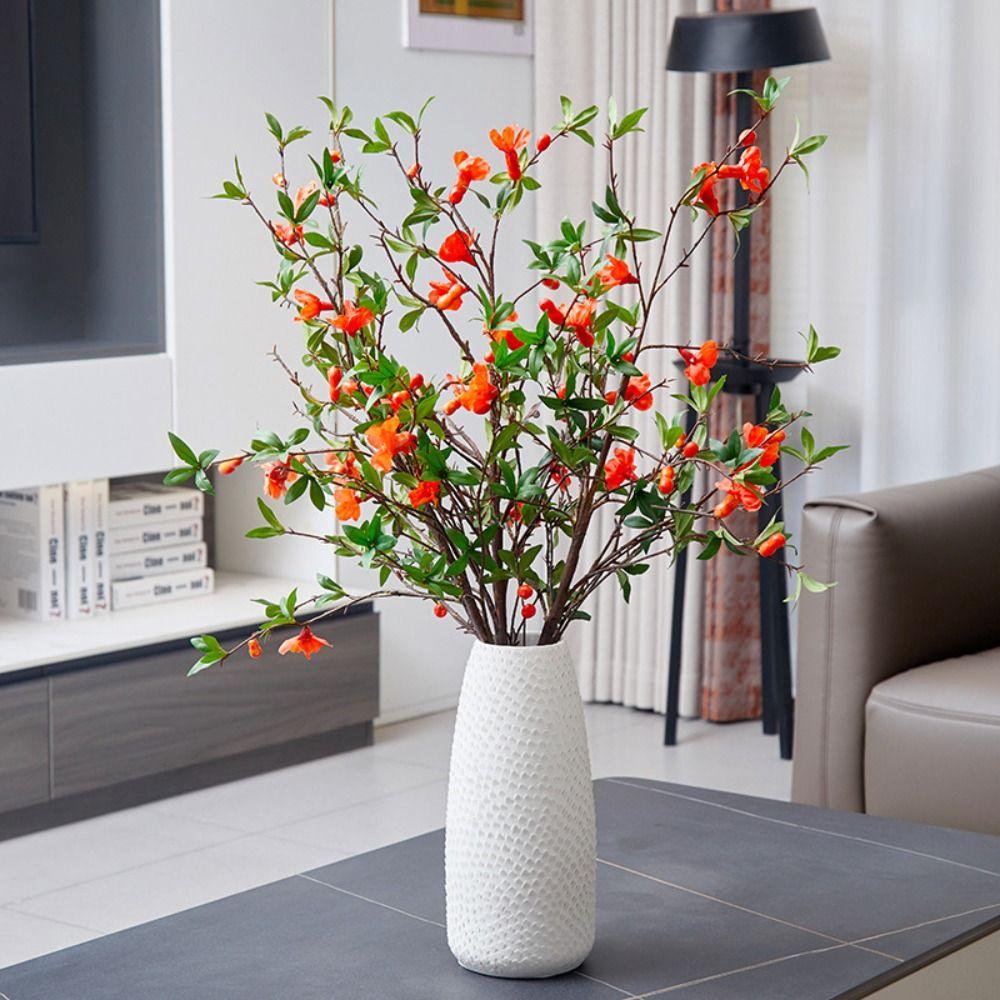 Real Touch Artificial Pomegranate Flower 85cm Fake Flower Home Living Room Decor красный
Real Touch Artificial Pomegranate Flower 85cm Fake Flower Home Living Room Decor красный