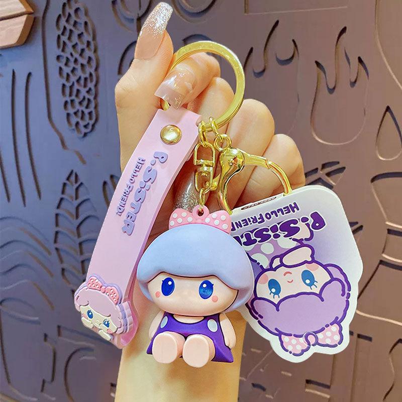 Exquisite Pig Girl Series Doll Keychain Bag Pendant Car Key Chain Creative Gifts
Exquisite Pig Girl Series Doll Keychain Bag Pendant Car Key Chain Creative Gifts
