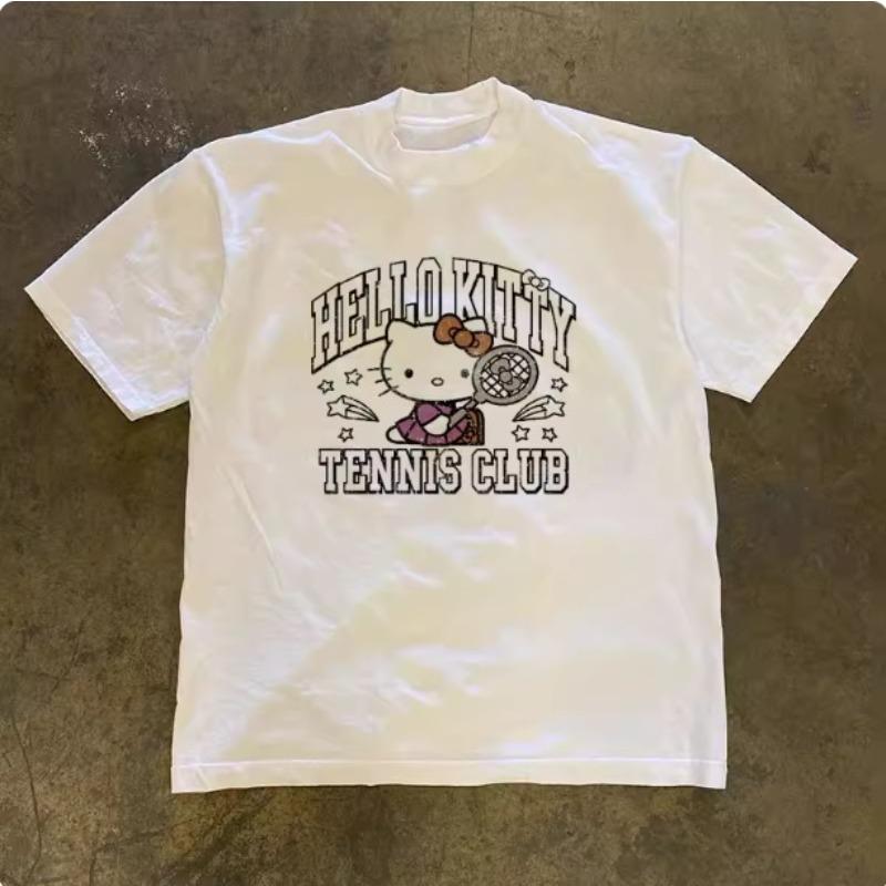 Sanrio 2026 Summer Comic Form Hello Kitty Image 100 Cotton Printed Casual Tshirt Adult Children Parentchild Top Casual Wear S
Sanrio 2026 Summer Comic Form Hello Kitty Image 100 Cotton Printed Casual Tshirt Adult Children Parentchild Top Casual Wear S