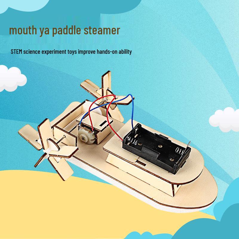 Креативный научный набор «Сделай сам» для детей: Набор для экспериментов «Колёсный пароход»
Креативный научный набор «Сделай сам» для детей: Набор для экспериментов «Колёсный пароход»