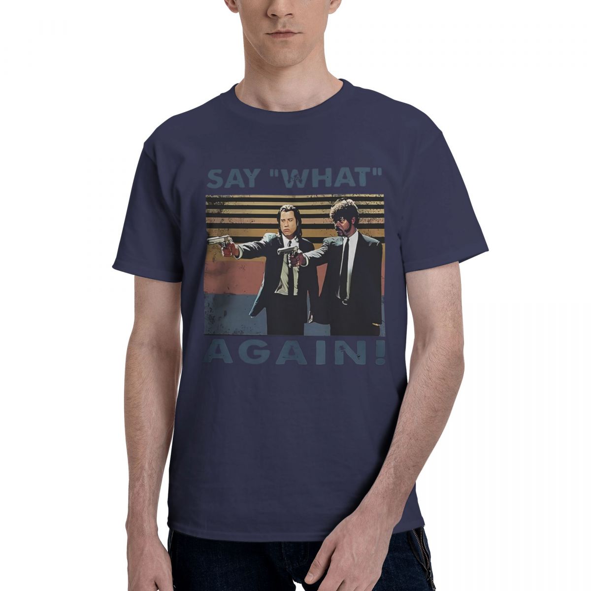 Say What Again Pulp Fiction 100 Cotton Casual Breathable Confortable Shirt Mens Clothing Brands T Shirt Men 4XL
Say What Again Pulp Fiction 100 Cotton Casual Breathable Confortable Shirt Mens Clothing Brands T Shirt Men 4XL