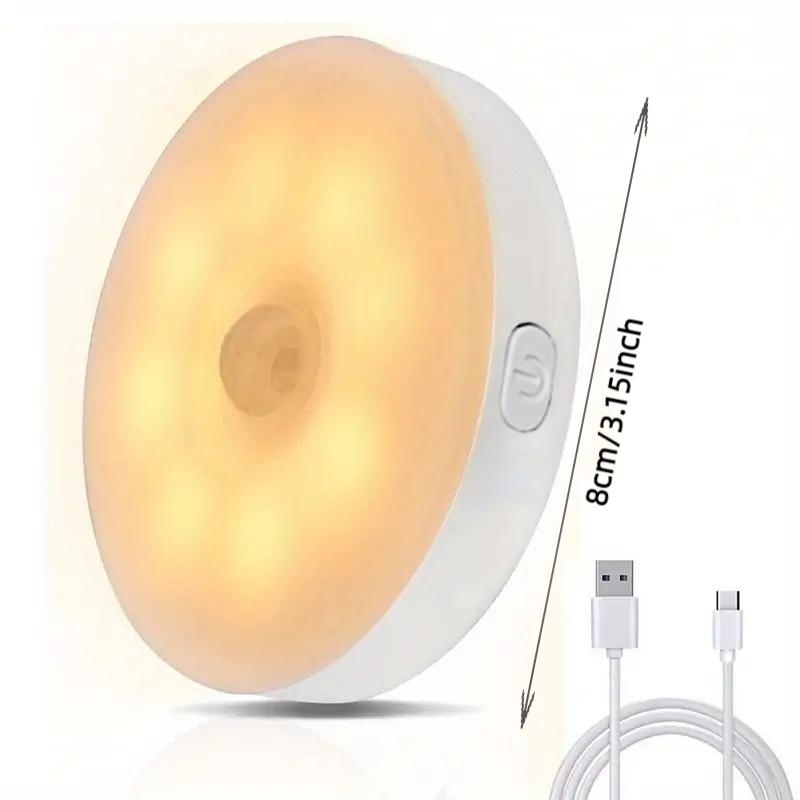 Подсветка под шкафом, 6 шт., датчик движения, USB-перезаряжаемые магнитные светильники для шкафа, кухни, гардероба, прихожей, лестницы
Подсветка под шкафом, 6 шт., датчик движения, USB-перезаряжаемые магнитные светильники для шкафа, кухни, гардероба, прихожей, лестницы