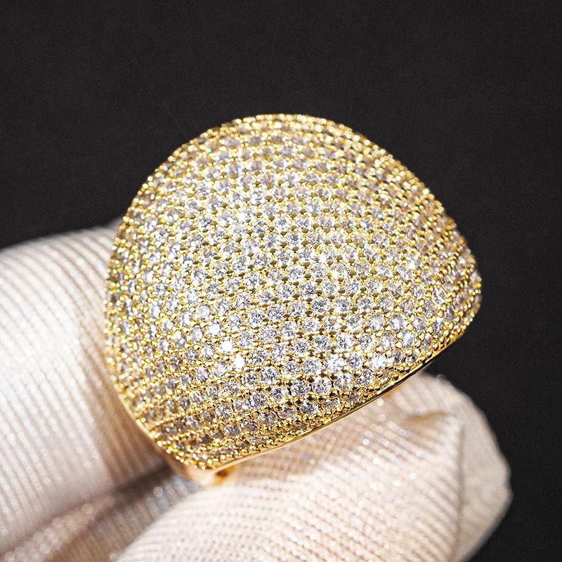 Huitan Gorgeous Women Ring Geometric Design Luxury Accessories for Party Elegant Wedding Copper Color/Gold Color Zircon with CZ 8
Huitan Gorgeous Women Ring Geometric Design Luxury Accessories for Party Elegant Wedding Copper Color/Gold Color Zircon with CZ 8