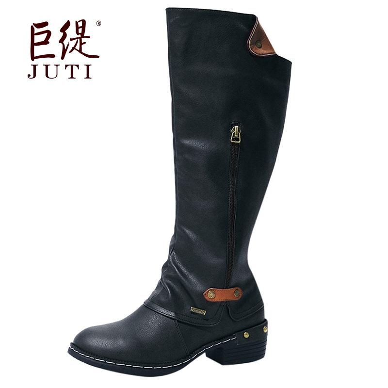 Juti 2020 autumn and winter new foreign trade large size boots WISH Amazon Europe beautiful women s leather boots 35 чорний
Juti 2020 autumn and winter new foreign trade large size boots WISH Amazon Europe beautiful women s leather boots 35 чорний