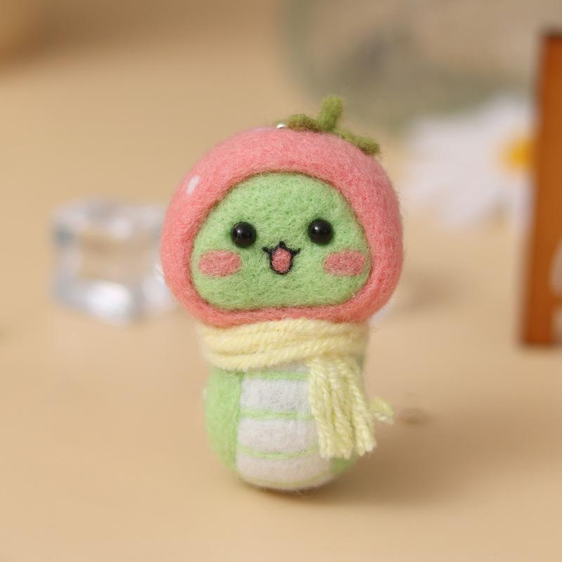 Year of the Snake Poke and Stick Wool Felt DIY Material Pack Handmade Doll Plush Keychain Pendant Cute Handmade Stress Relief
Year of the Snake Poke and Stick Wool Felt DIY Material Pack Handmade Doll Plush Keychain Pendant Cute Handmade Stress Relief