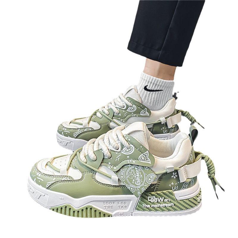 Men s shoes 2025 new summer versatile original casual flat shoes sports platform sole heightened bread tide shoes 44
Men s shoes 2025 new summer versatile original casual flat shoes sports platform sole heightened bread tide shoes 44