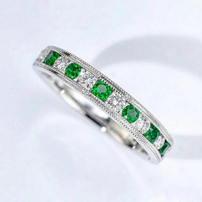 Luxury minimalist retro design blue and white zircon ring - women s fashion jewelry, unique row of diamonds index finger ring no. 10
Luxury minimalist retro design blue and white zircon ring - women s fashion jewelry, unique row of diamonds index finger ring no. 10