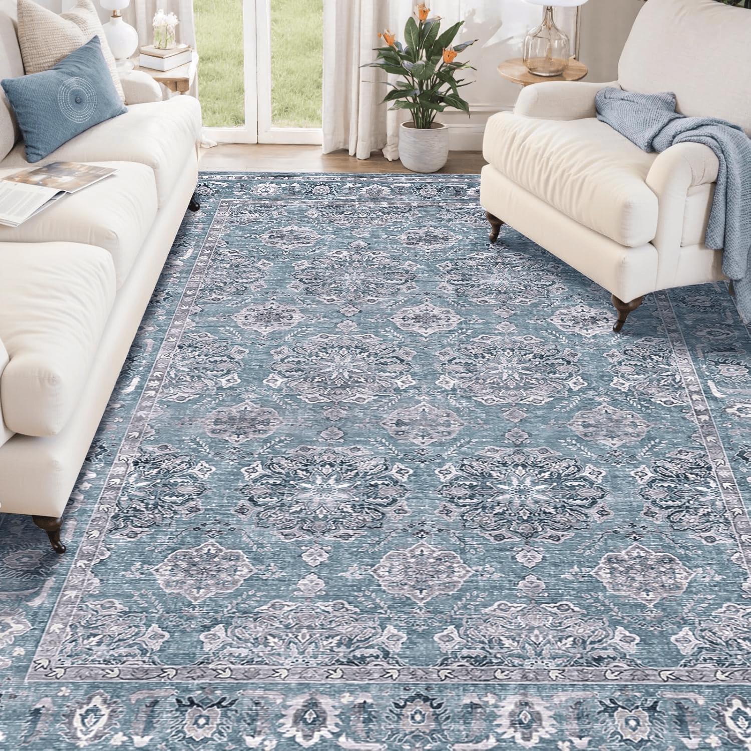 Bohemian-Style Floor Mat Non-Slip, Easy-Care Living Room Carpet Floor Rug Bedroom and Living Room Home Décor 40cm x 60cm
Bohemian-Style Floor Mat Non-Slip, Easy-Care Living Room Carpet Floor Rug Bedroom and Living Room Home Décor 40cm x 60cm