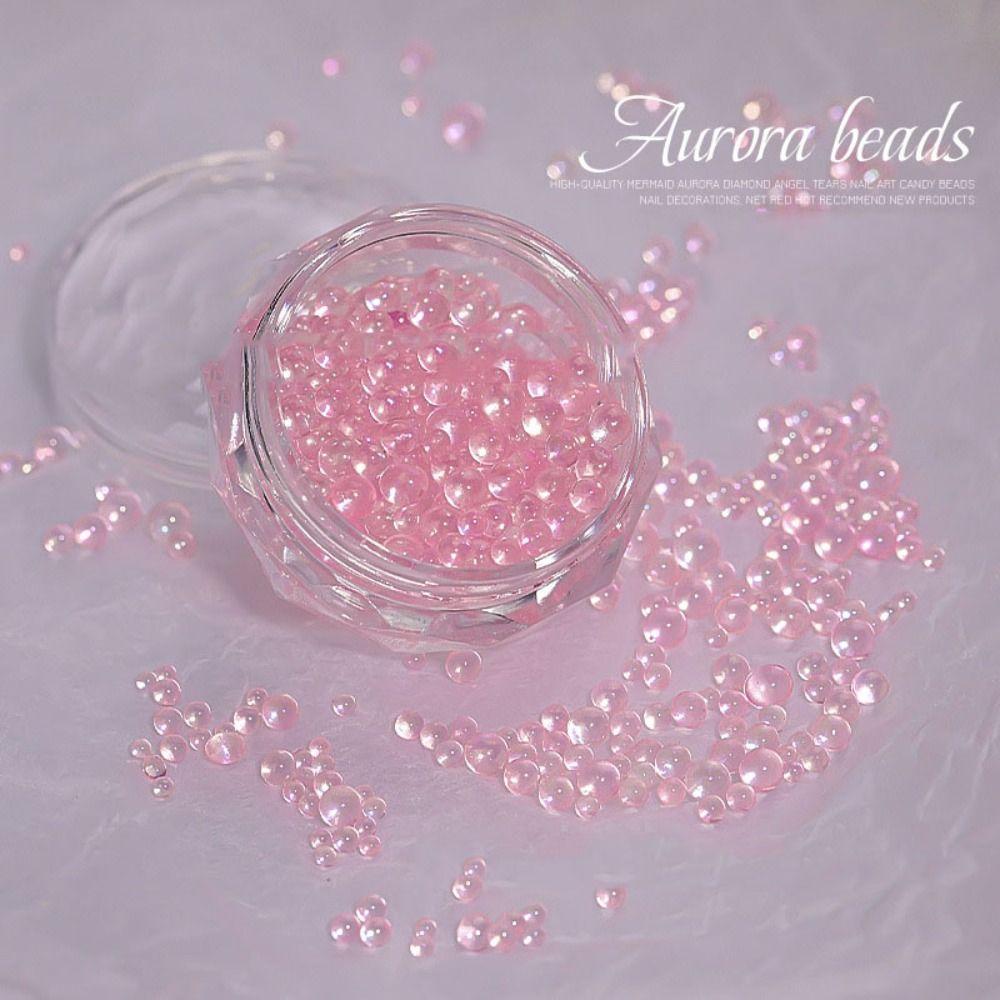 3D 3D Nail Art Decoration Glass Nail Art Bubble Bead Professional Nail Art Aurora Bubble Beads рожевий
3D 3D Nail Art Decoration Glass Nail Art Bubble Bead Professional Nail Art Aurora Bubble Beads рожевий