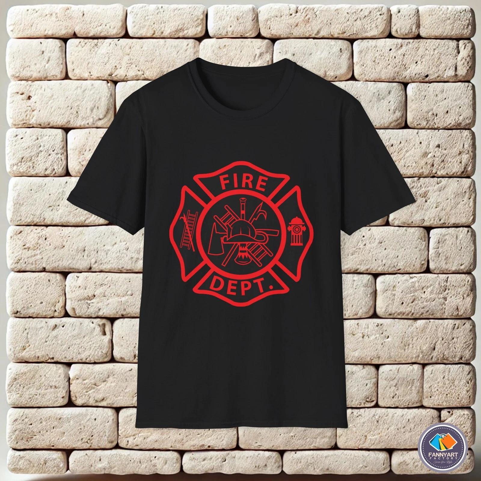 Fire Department Maltese Cross Logo Unisex T-Shirt 2XL
Fire Department Maltese Cross Logo Unisex T-Shirt 2XL