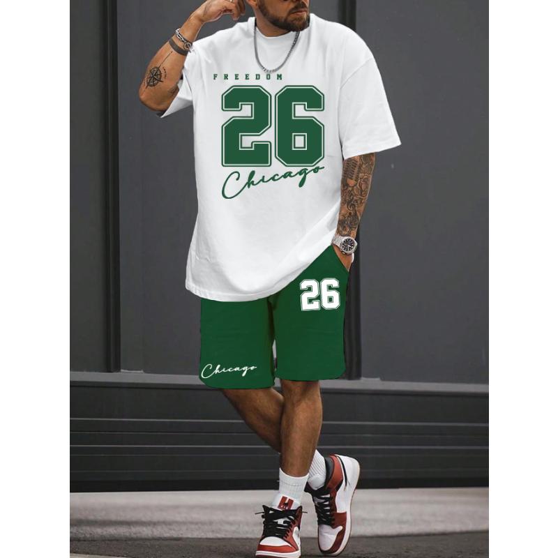 2025 summer new men s T-shirt shorts set sunglasses bear print short sleeved round neck T-shirt summer casual outdoor comfortabl 6XL
2025 summer new men s T-shirt shorts set sunglasses bear print short sleeved round neck T-shirt summer casual outdoor comfortabl 6XL