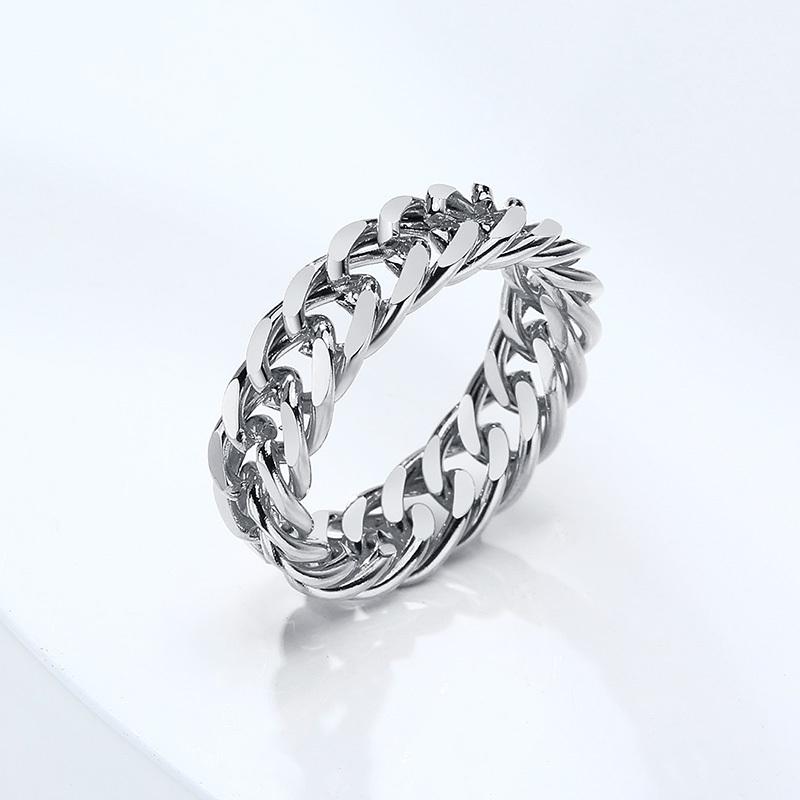 2026 Gold Color Chains Rings for Women, 6/7/14mm Stainless Steel Curb Chain Wedding Band, Chic Minimalist Finger Ring Jewelry 6
2026 Gold Color Chains Rings for Women, 6/7/14mm Stainless Steel Curb Chain Wedding Band, Chic Minimalist Finger Ring Jewelry 6