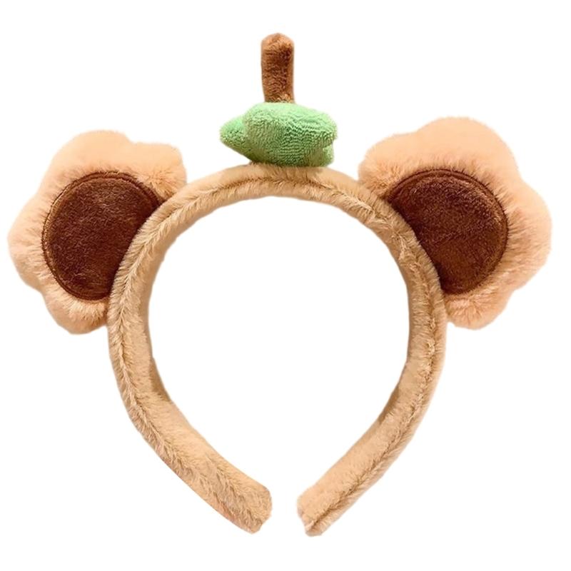 Comfortable Plush Hair Band Stylish Lovely Hair Hoop For Skin Care Bathing Nonslip Design Gentle On Skin коричневий
Comfortable Plush Hair Band Stylish Lovely Hair Hoop For Skin Care Bathing Nonslip Design Gentle On Skin коричневий