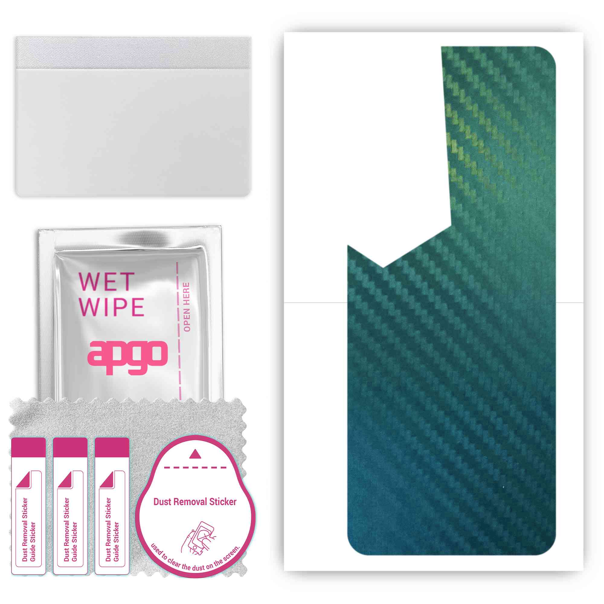 apgo Protective Skin Sticker for the back compatible with Tecno Pova 4 Pro, Wrap Film, Foil, Vinyl - Pattern Carbon Chameleon CAKA1
apgo Protective Skin Sticker for the back compatible with Tecno Pova 4 Pro, Wrap Film, Foil, Vinyl - Pattern Carbon Chameleon CAKA1