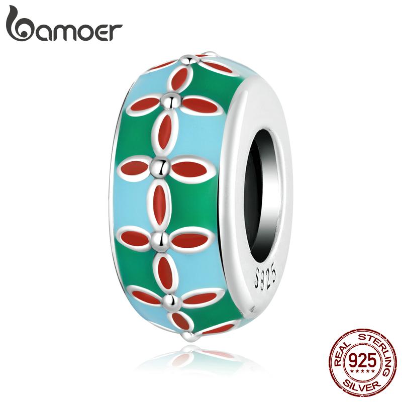 BAMOER, новинка, стерлинговое серебро 925 пробы, красочные бусины-разделители в форме лотоса, серебряные силиконовые аксессуары для женщин, браслет «сделай сам», ожерелье, ювелирные изделия
BAMOER, новинка, стерлинговое серебро 925 пробы, красочные бусины-разделители в форме лотоса, серебряные силиконовые аксессуары для женщин, браслет «сделай сам», ожерелье, ювелирные изделия