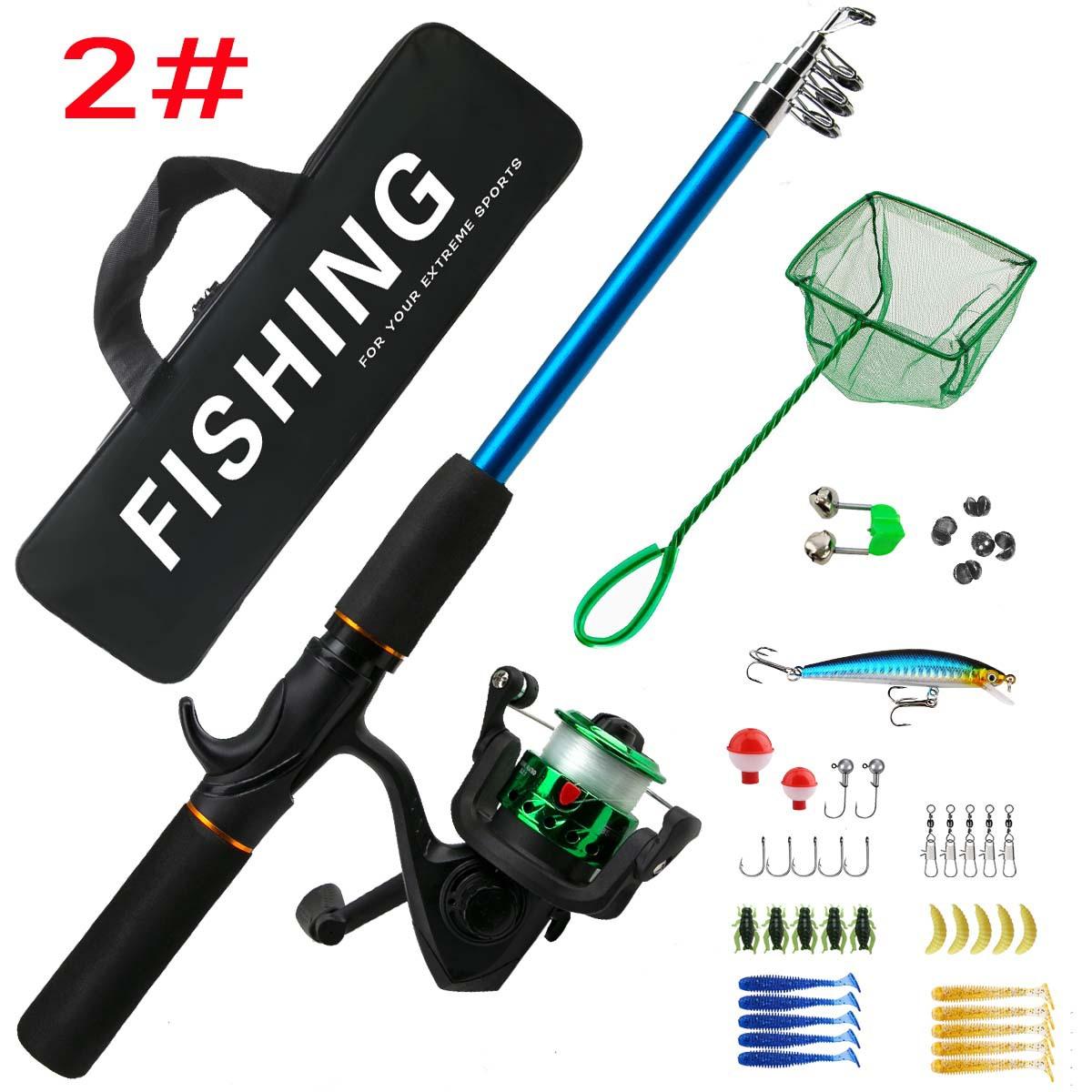 Новая портативная телескопическая удочка длиной 1,5 м, передаточное число 5,2:1 комплект спиннинговых катушек, комплект удочек, сумка для аксессуаров, сумка для морской и пресной воды, универсальная 2#
Новая портативная телескопическая удочка длиной 1,5 м, передаточное число 5,2:1 комплект спиннинговых катушек, комплект удочек, сумка для аксессуаров, сумка для морской и пресной воды, универсальная 2#
