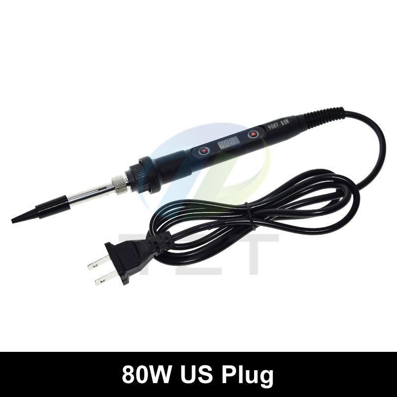 80W LED Digital Soldering Iron Set with Adjustable Inner-Heated Temperature for Household Repairs
80W LED Digital Soldering Iron Set with Adjustable Inner-Heated Temperature for Household Repairs