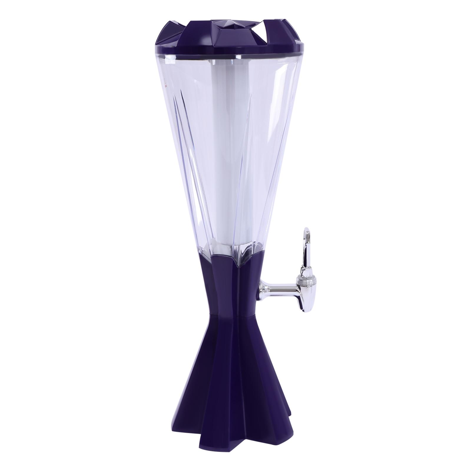 3L LED Beer Dispenser with Ice Column & Tap, Purple Light Up Drink Dispenser for Party, Bar, Home Brewing Beverage фіолетовий
3L LED Beer Dispenser with Ice Column & Tap, Purple Light Up Drink Dispenser for Party, Bar, Home Brewing Beverage фіолетовий