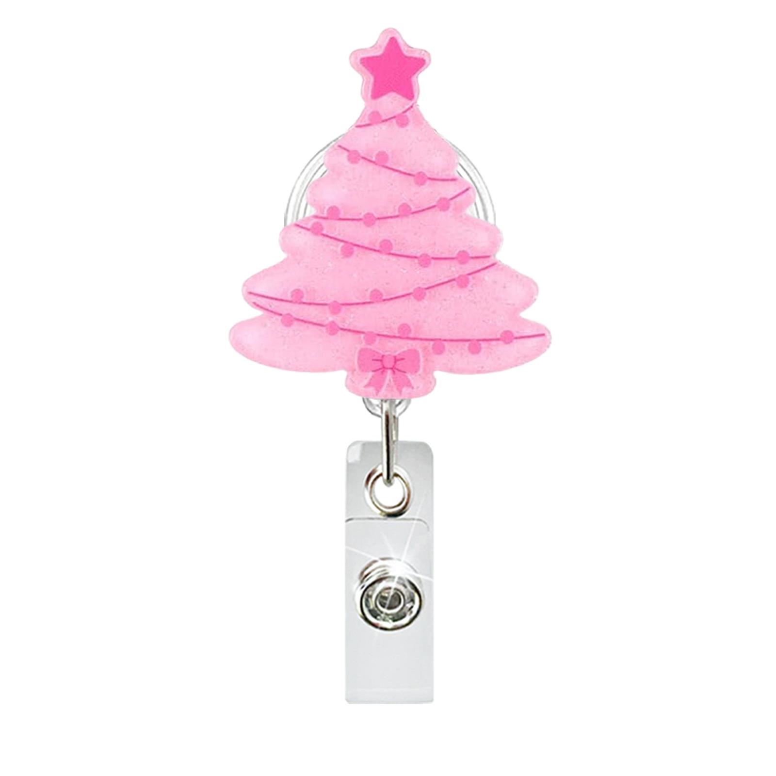 Badge Reel Retractable Id Badge Holder Acrylic Badge Reel Pink For Hospitals Clothing Exhibitions
Badge Reel Retractable Id Badge Holder Acrylic Badge Reel Pink For Hospitals Clothing Exhibitions