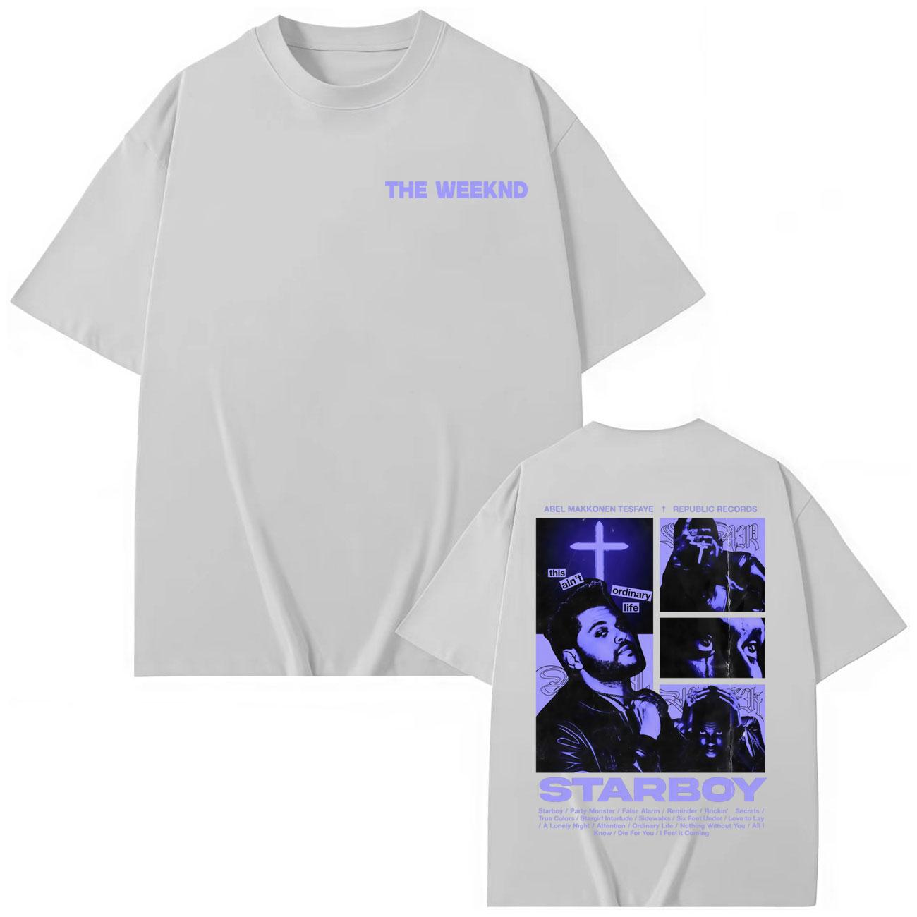 Rapper The Weeknd Album Merch T-shirt Men Women Hip Hop Vintage Short Sleeve T-shirts Summer Fashion Oversized T Shirts 3XL
Rapper The Weeknd Album Merch T-shirt Men Women Hip Hop Vintage Short Sleeve T-shirts Summer Fashion Oversized T Shirts 3XL