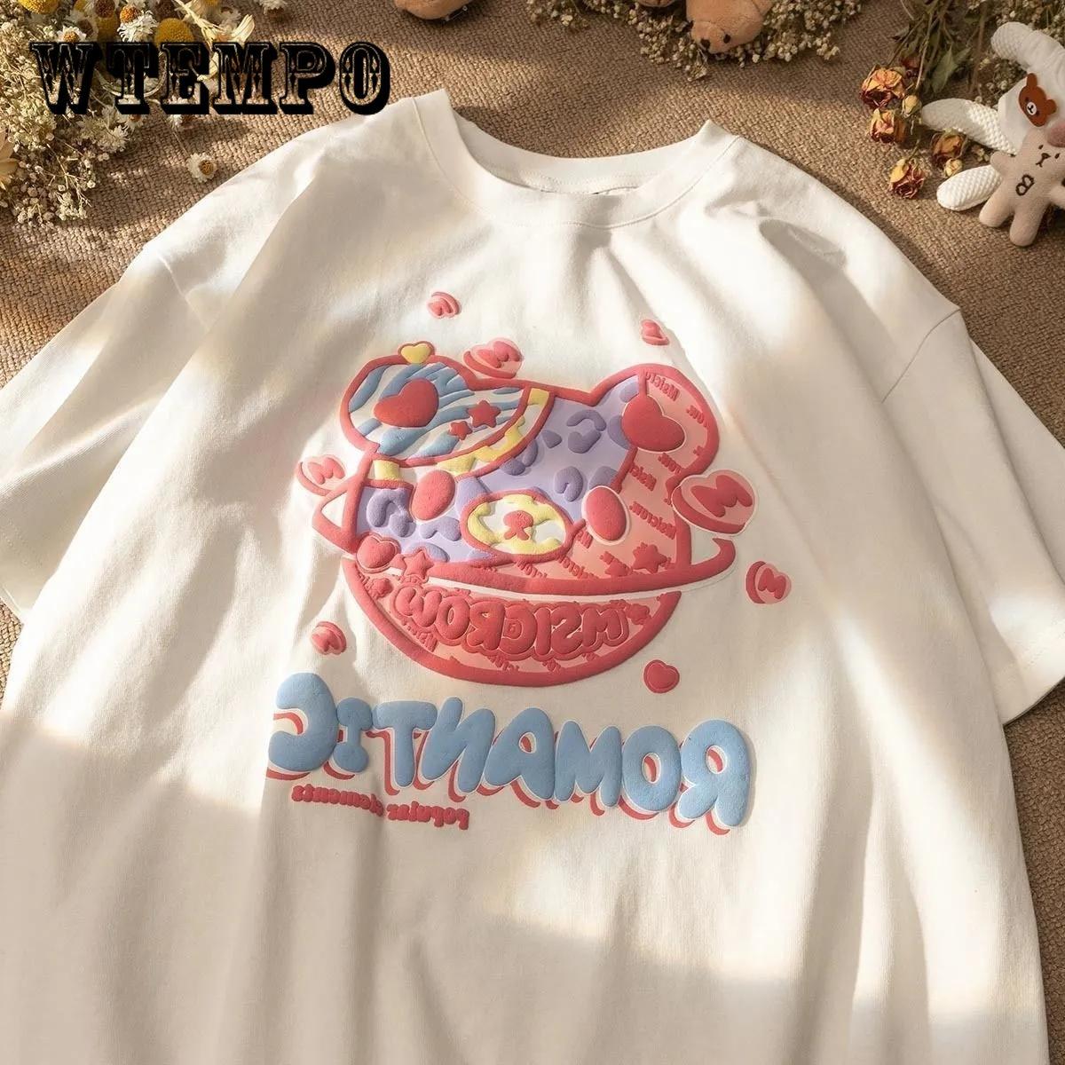Harajuku женская футболка с милым медведем, модная готическая женская футболка с круглым вырезом, розовые топы, повседневная женская одежда, футболка с коротким рукавом
Harajuku женская футболка с милым медведем, модная готическая женская футболка с круглым вырезом, розовые топы, повседневная женская одежда, футболка с коротким рукавом