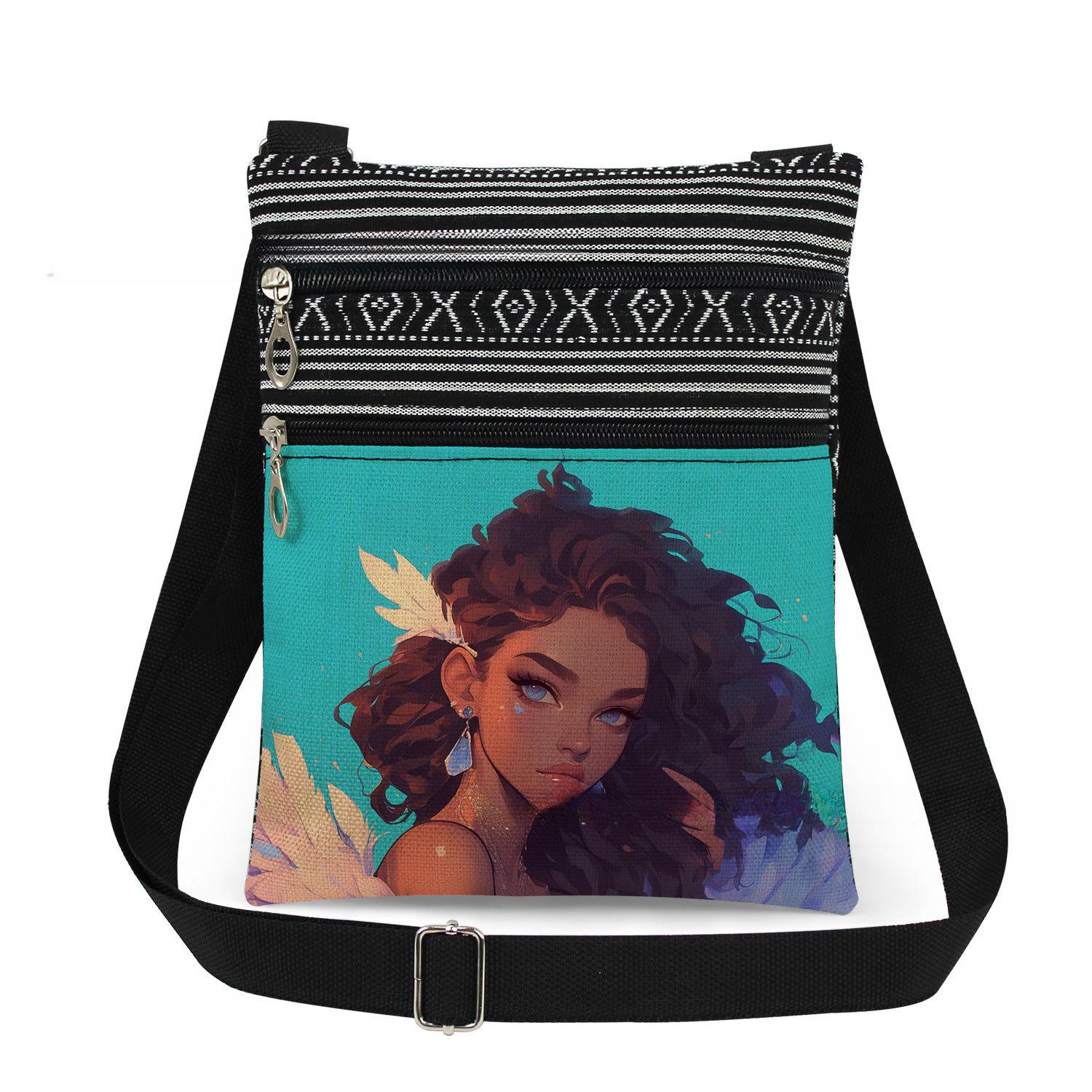 1PC Black girl Print Tote Bags Women Shoulder Handbags Postman Package 6891 KTB
1PC Black girl Print Tote Bags Women Shoulder Handbags Postman Package 6891 KTB