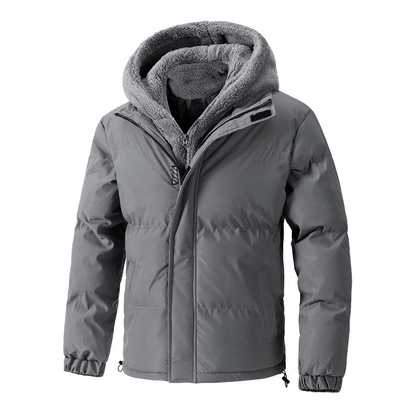 Fake Two-piece Cotton-padded Jacket for Men In Winter Loose and Thickened Fleece Short Cotton-padded Jacket Hooded Cotton-padded Jacket Trend M
Fake Two-piece Cotton-padded Jacket for Men In Winter Loose and Thickened Fleece Short Cotton-padded Jacket Hooded Cotton-padded Jacket Trend M