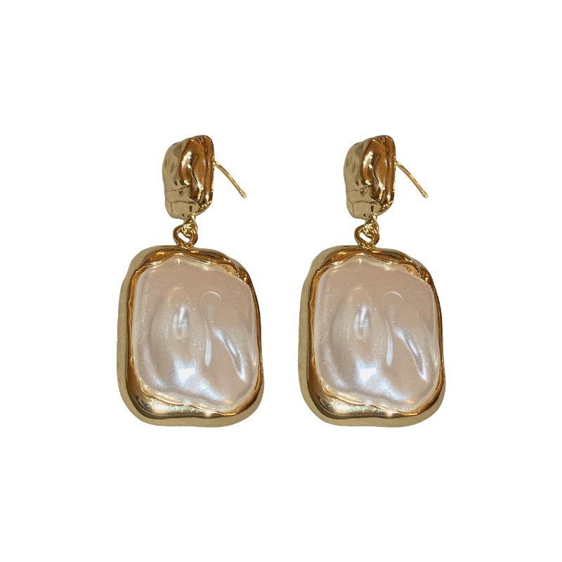 Геометричні складки Імітація перлів Квадратна підвіска Сережка для жінок Милий подарунок Простий темперамент Креативний ювелірний аксесуар
Геометричні складки Імітація перлів Квадратна підвіска Сережка для жінок Милий подарунок Простий темперамент Креативний ювелірний аксесуар