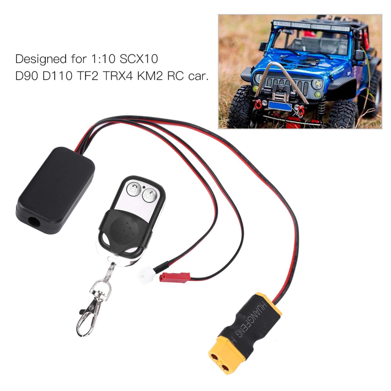 1/10 RC Crawler Winch Controller Wireless Remote Control Receiver for D90 SCX10 TRX4 90046
1/10 RC Crawler Winch Controller Wireless Remote Control Receiver for D90 SCX10 TRX4 90046