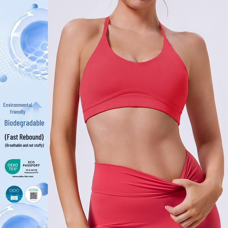 Eco-friendly Degradable Fabric Sports Tank Top with Chest Pads and Stylish Back Medium
Eco-friendly Degradable Fabric Sports Tank Top with Chest Pads and Stylish Back Medium