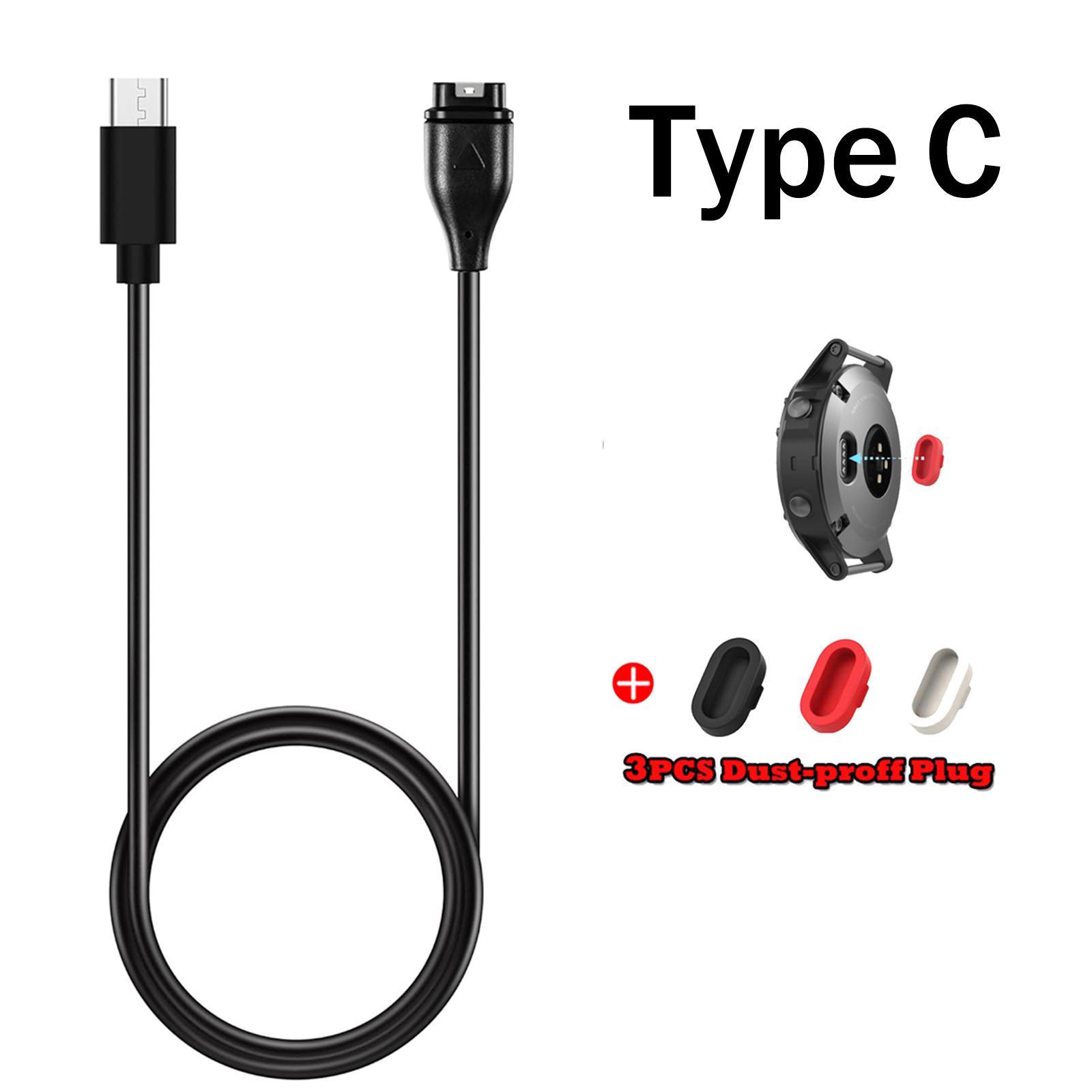 1 Метр Кабель для зарядки Type C USB для Garmin Fenix 8 7 7S 7X 6 6S 6X Зарядний пристрій Vivoactive 3 4 5 4S Venu 2 2S з пилозахисною заглушкою
1 Метр Кабель для зарядки Type C USB для Garmin Fenix 8 7 7S 7X 6 6S 6X Зарядний пристрій Vivoactive 3 4 5 4S Venu 2 2S з пилозахисною заглушкою