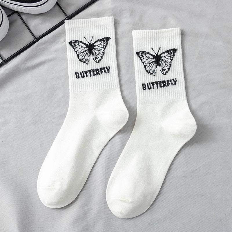 Butterfly Japanese Style Hip-Hop Mid-Calf Skateboard Socks for Women One Size
Butterfly Japanese Style Hip-Hop Mid-Calf Skateboard Socks for Women One Size