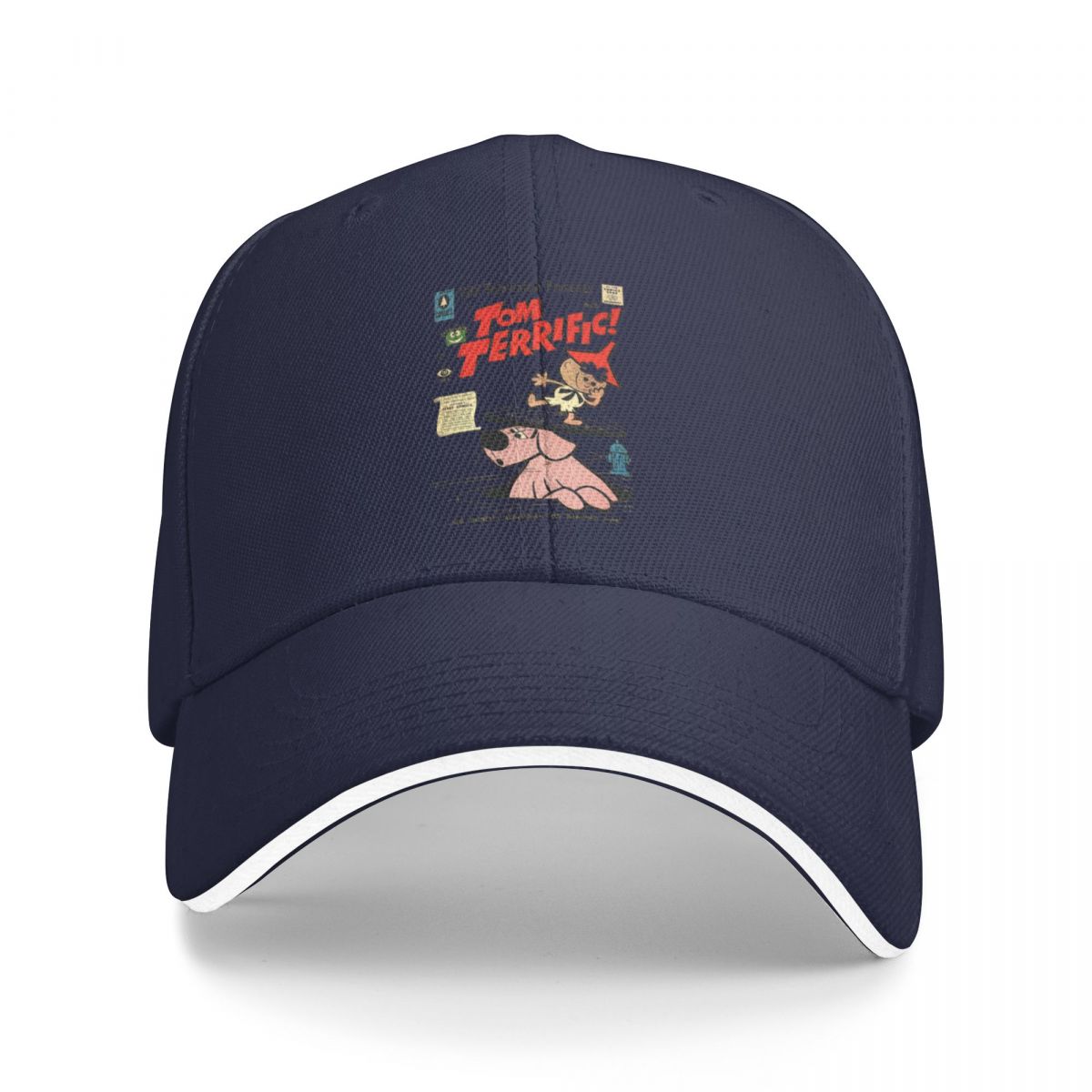 Tom Terrific with Mighty Manfred the Wonder Dog Baseball Cap Military Tactical Cap Trucker Hat WoUnisex S Hats Unisex S
Tom Terrific with Mighty Manfred the Wonder Dog Baseball Cap Military Tactical Cap Trucker Hat WoUnisex S Hats Unisex S