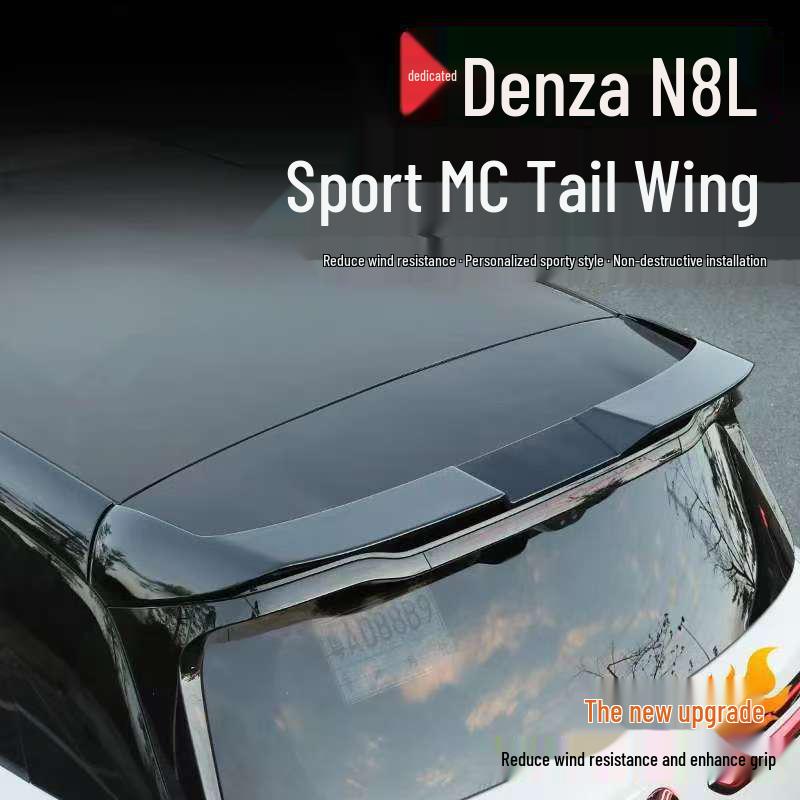 Спортивный задний верхний спойлер крыши Black Warrior MC для BYD Denza N8L - Улучшение без сверления
Спортивный задний верхний спойлер крыши Black Warrior MC для BYD Denza N8L - Улучшение без сверления