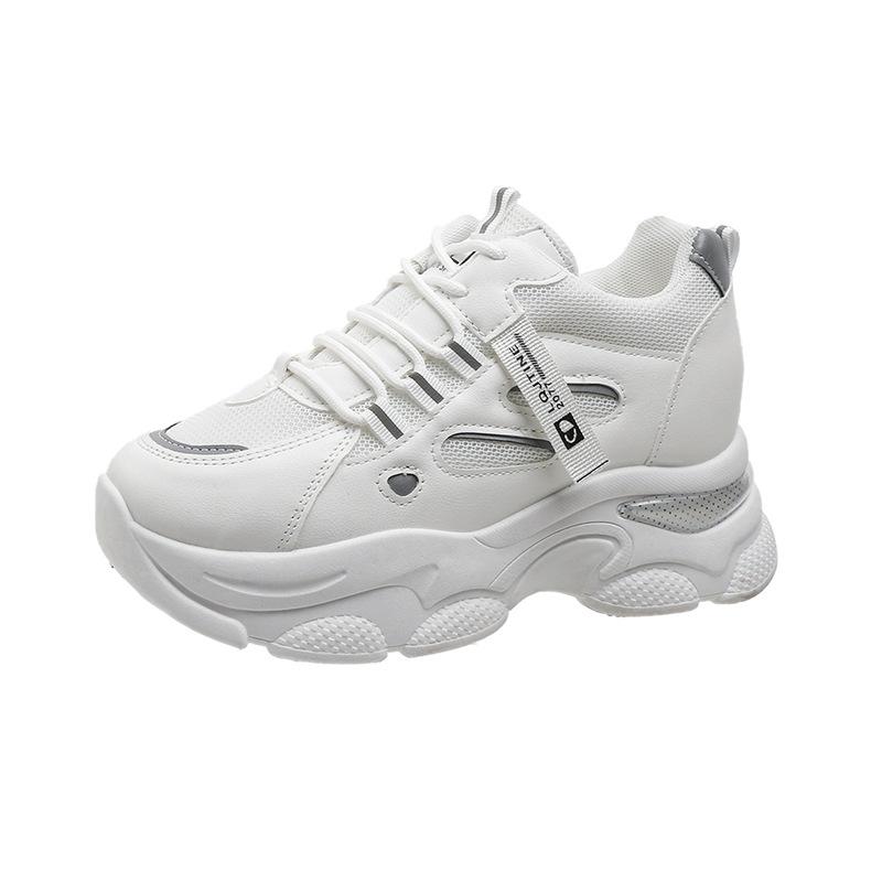 Весенние новые сетчатые дышащие туфли на внутренней платформе для женщин 2025, женские спортивные туфли на толстой подошве с платформой, кроссовки для папы, женские 35 белый
Весенние новые сетчатые дышащие туфли на внутренней платформе для женщин 2025, женские спортивные туфли на толстой подошве с платформой, кроссовки для папы, женские 35 белый