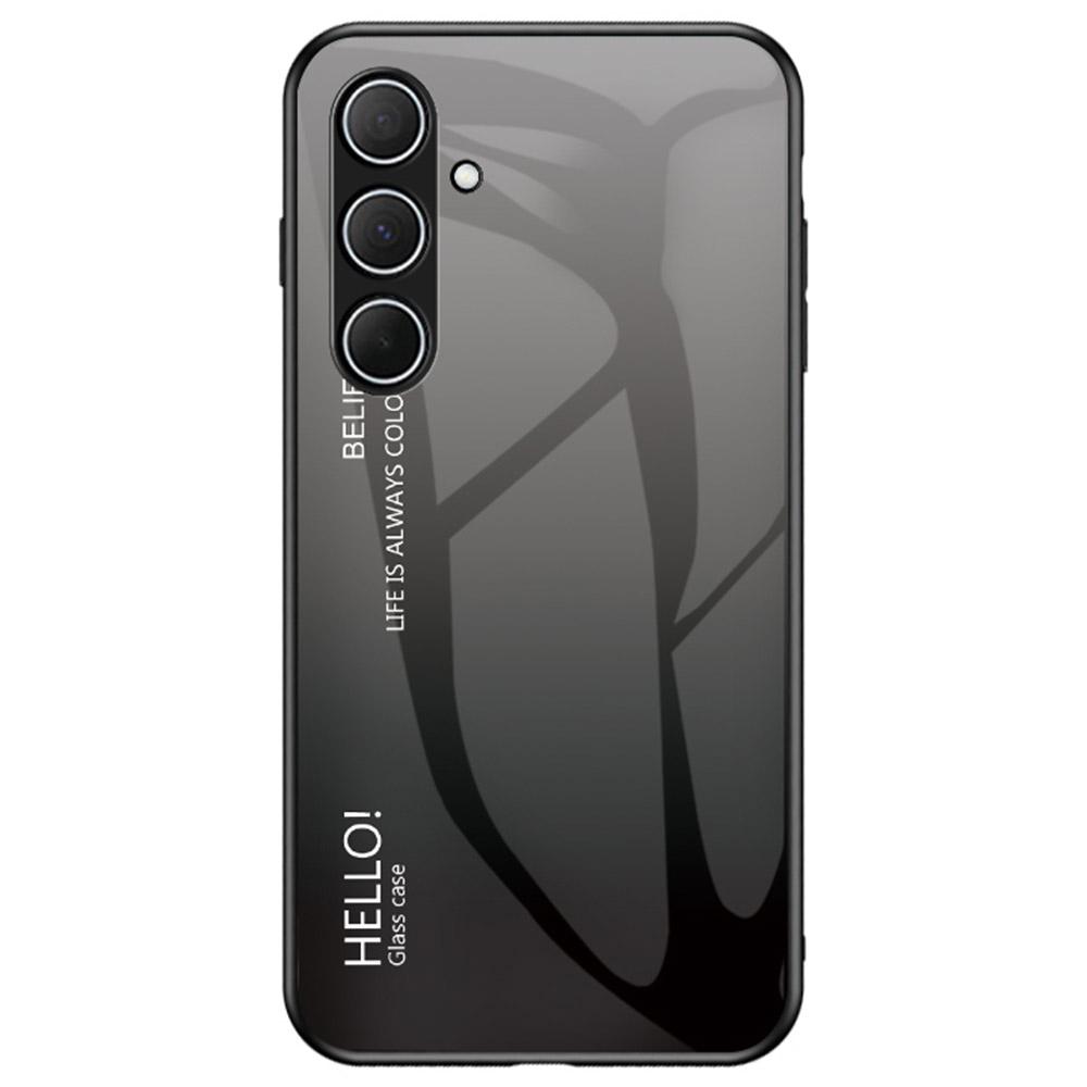 Для Samsung Galaxy A56 5G Чохол Захист від подряпин Загартоване скло+ПК+ТПУ Чохол для телефону Gradient Black Grey
Для Samsung Galaxy A56 5G Чохол Захист від подряпин Загартоване скло+ПК+ТПУ Чохол для телефону Gradient Black Grey
