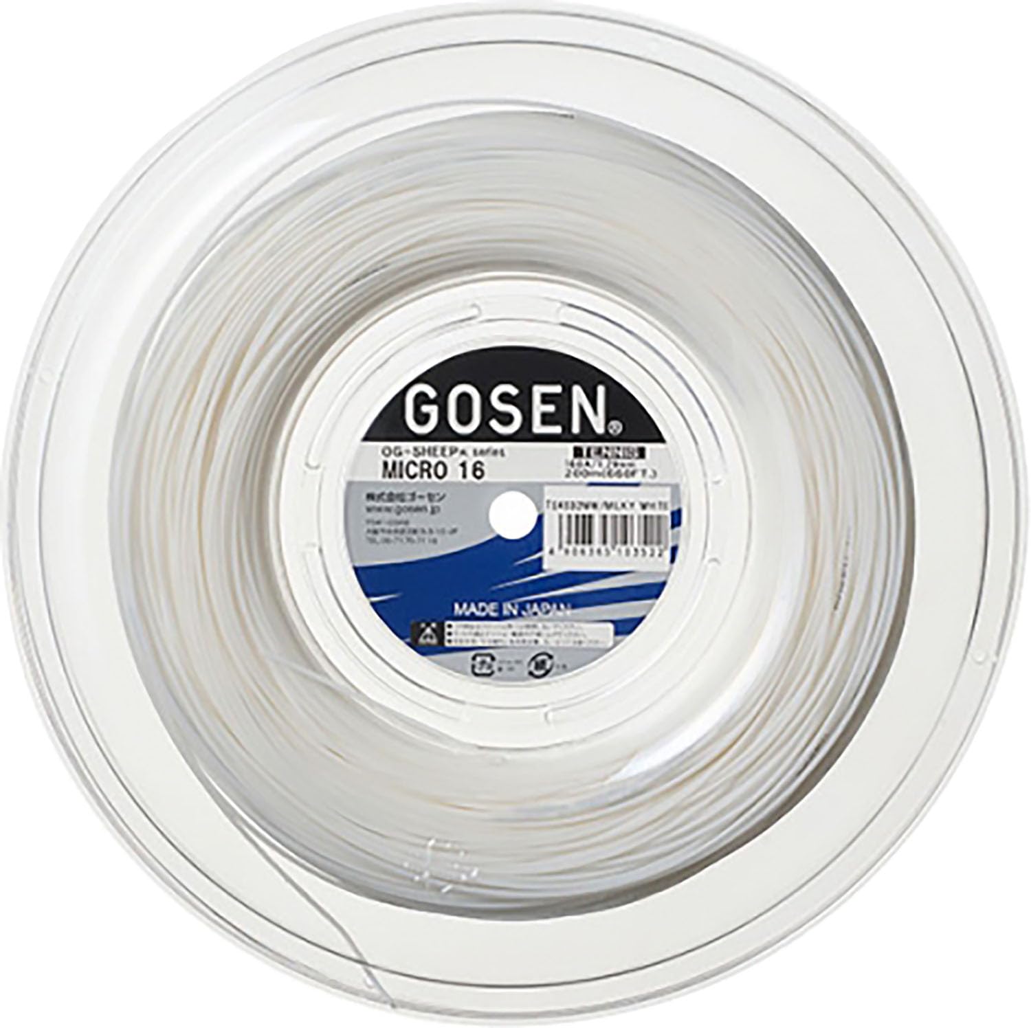 GOSEN MICRO 17 рулон 200 м OG-SHEEP белый
GOSEN MICRO 17 рулон 200 м OG-SHEEP белый