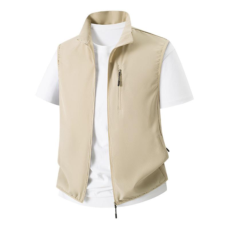 Men s Large Size Summer Thin Stretch Waistcoat Multi-pocket Casual Vest Ice Silk Vest Casual Sleeveless Vest S
Men s Large Size Summer Thin Stretch Waistcoat Multi-pocket Casual Vest Ice Silk Vest Casual Sleeveless Vest S