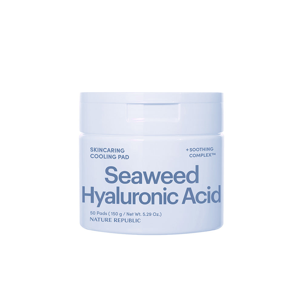 NATURE REPUBLIC Skincaring Cooling Pad 150g/50pads
NATURE REPUBLIC Skincaring Cooling Pad 150g/50pads