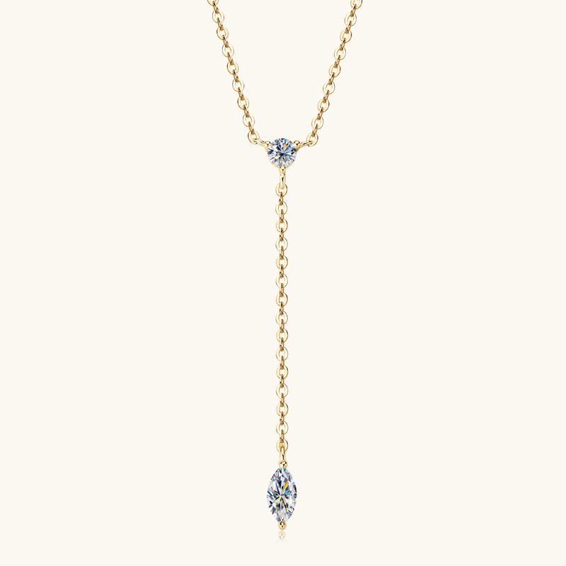 Marquise Cut Moissanite Pendant Necklace: European & American Style, 925 Sterling Silver, Women’s Clavicle Chain 0.4 Carat (Total Length 48cm) белый
Marquise Cut Moissanite Pendant Necklace: European & American Style, 925 Sterling Silver, Women’s Clavicle Chain 0.4 Carat (Total Length 48cm) белый