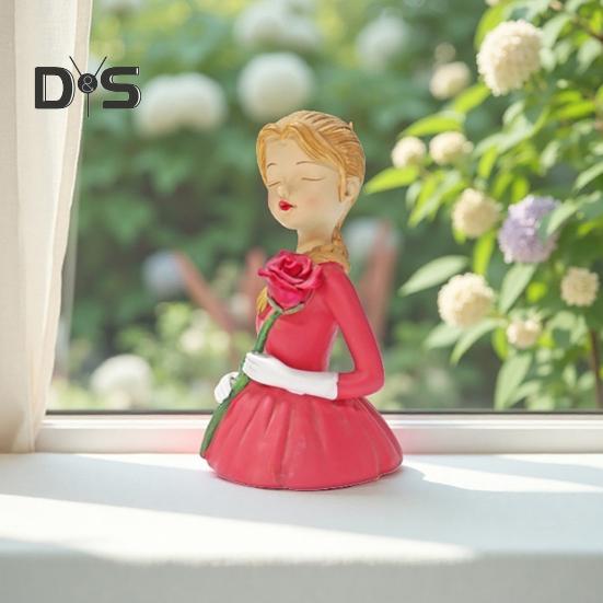 Girl Holding Roses Figurine Handcrafted Resin Girls Flower Desktop Statue for Home Office Table Centerpiece червоний
Girl Holding Roses Figurine Handcrafted Resin Girls Flower Desktop Statue for Home Office Table Centerpiece червоний