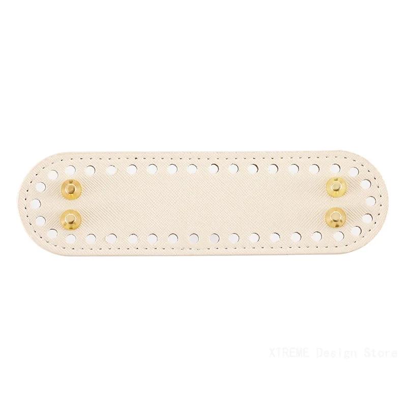 5*18cm Wholesale Oval Long Bottom For Knitted Bag Pu Leather Bag Accessories Handmade Base With 38 Holes Diy Crochet Bag Bottom бежевый
5*18cm Wholesale Oval Long Bottom For Knitted Bag Pu Leather Bag Accessories Handmade Base With 38 Holes Diy Crochet Bag Bottom бежевый