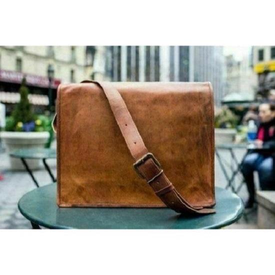 Сумка из козьей кожи Настоящая Сумка-мессенджер для ноутбука Мужская сумка-сатчел Настоящая Коричневая Портфель Новый 13 x 10 x 4 in
Сумка из козьей кожи Настоящая Сумка-мессенджер для ноутбука Мужская сумка-сатчел Настоящая Коричневая Портфель Новый 13 x 10 x 4 in