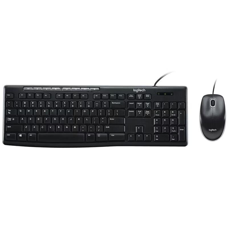 Logitech MK200 Wired Keyboard Mouse Combo
Logitech MK200 Wired Keyboard Mouse Combo