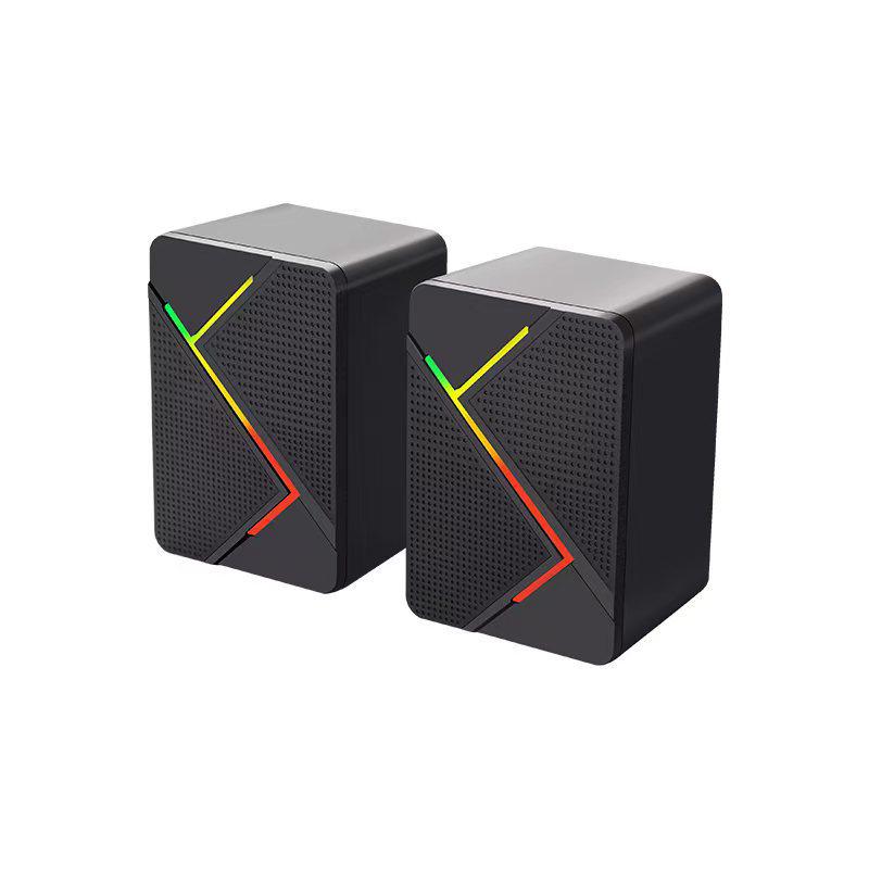 Seven-color USB Desktop Gaming Speakers for PC Enthusiasts чорний
Seven-color USB Desktop Gaming Speakers for PC Enthusiasts чорний